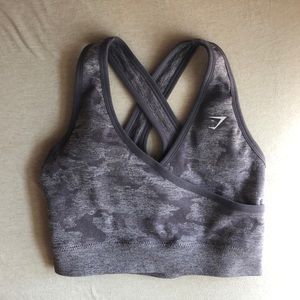 Gymshark Camo Sports Bra